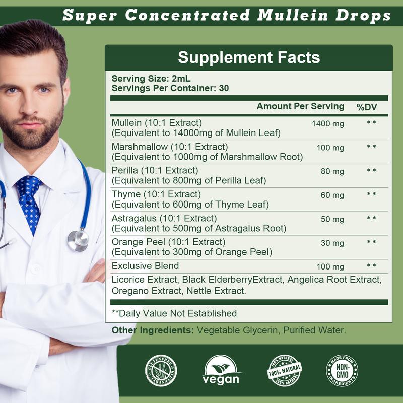 Zymera Mullein leaf drops