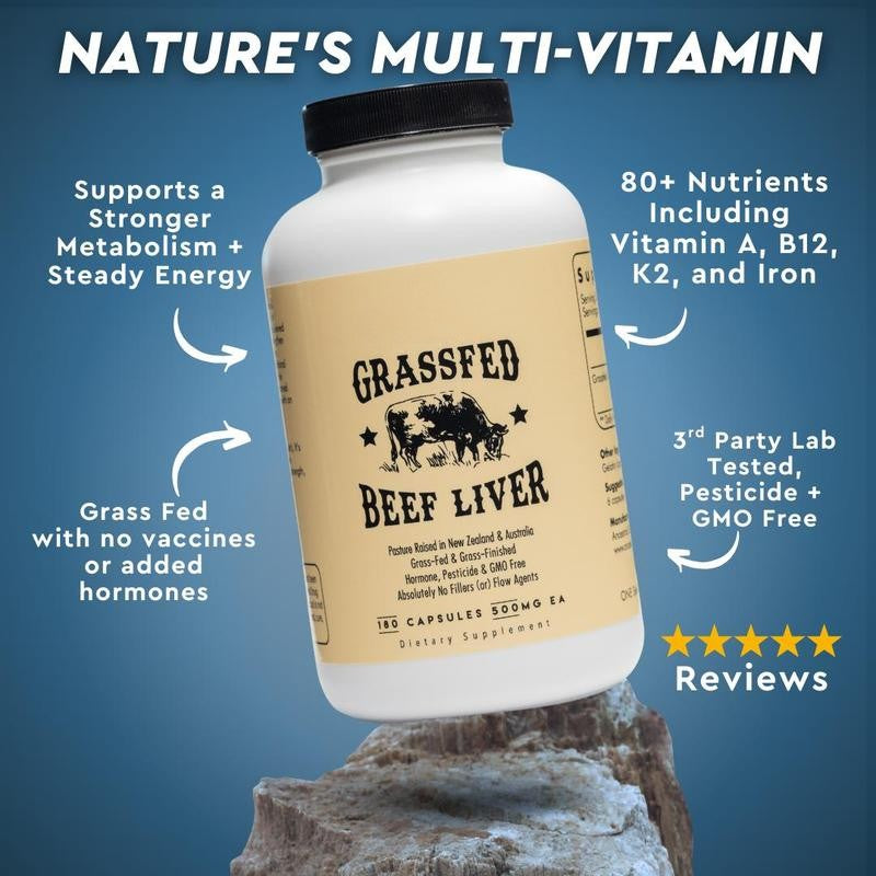 Zymera Grass Fed Beef Liver