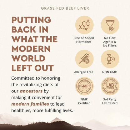 Zymera Grass Fed Beef Liver